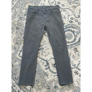 Faherty sweatpants Jeans  30x29 Grey Straight Stretch Cotton f
